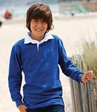 Children's Rugby Shirt - All with white collar